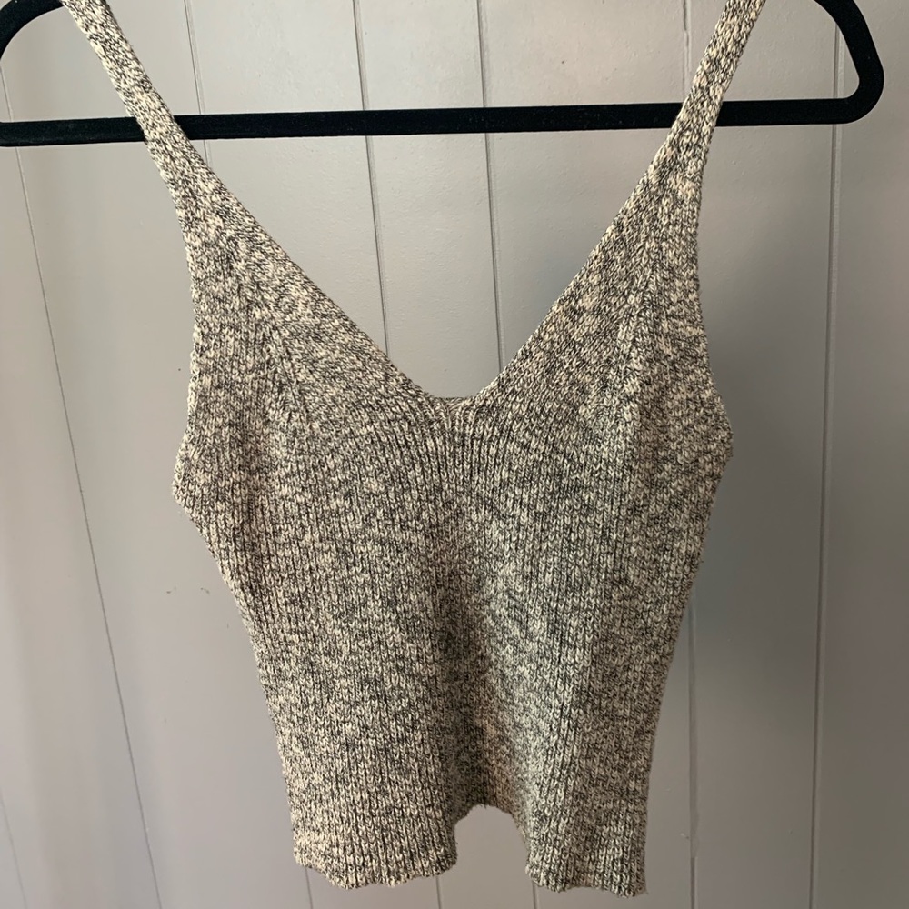 💕 Gray Cropped Cami 💕